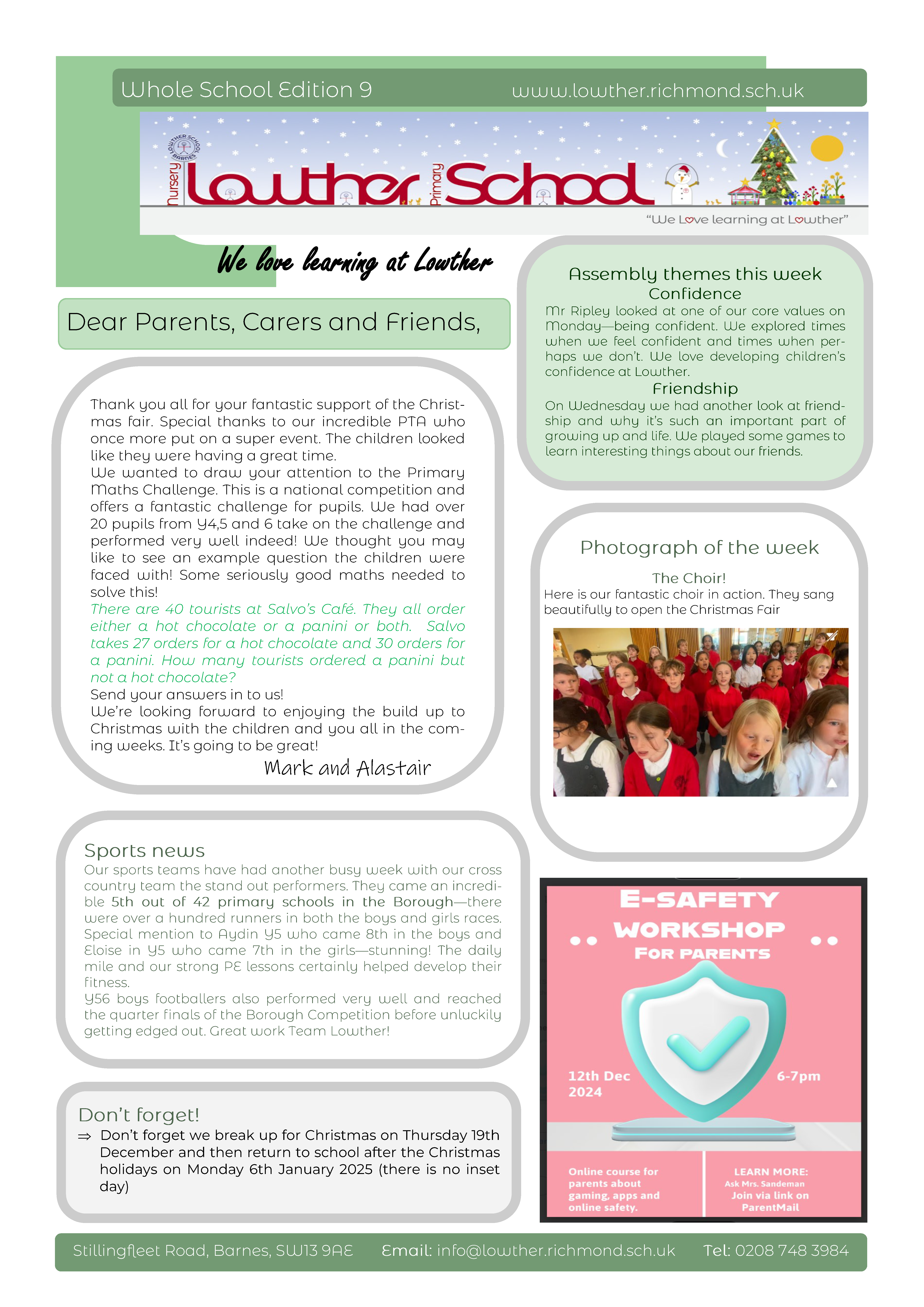 Newsletter 9 pdf link